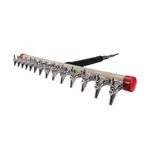 Micro Matic 1738-L Kool-Rite Glycol Cooled 14 Tap Insert - 2 5/8" Shank, Center Outlet