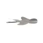 Hussmann 175011005D Fan Bld 8"15 Deg Ccw Yellow