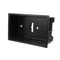 Vollrath 17532-2 Black Plastic Machined Well with Open Drain and Notches