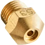 Avantco 177150075553 #53 High Elevation Orifice for Liquid Propane Floor Fryers