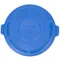 Rubbermaid® 1779636 BRUTE 44 Gallon Blue Round Trash Can Lid