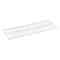 Avantco 177LSHLFSD55 Coated Wire Lower Shelf for CFM2 Countertop Display Freezer - 17 13/16" x 7"