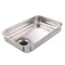 Avantco 177MG12PAN #12 Stainless Steel Food Pan for MG12 and MG12R Meat Grinders