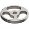 Avantco 177MG12PSTUF Stainless Steel Sausage Stuffing Plate for MG12 and MG12R Meat Grinders
