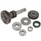 Avantco 177MX10AXLE Replacement Axle for MX10 Mixer