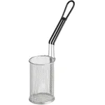 Avantco 177PCB200RD 3 3/4" x 6" Pasta Basket with Metal Handle for PC201 Pasta Cookers