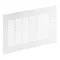 Avantco 17812942 White Back Grille for GDC-10-HC