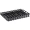Avantco 178FST10LN12 10 Lane Pusher Glide Bottle Organizer for 12 oz. and 16 oz. Bottles / Cans