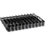 Avantco 178FST11LN8 11 Lane Pusher Glide Bottle Organizer for 8-12 oz. Slim Cans
