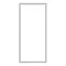 Avantco 178GSKT10521 Vinyl Magnetic Door Gasket for A-49F-HC, A-49R-HC, CFD-2FF, CFD-2RR, CFD-3FF, CFD-3RR, SS-2F-HC, SS-2R-HC, SS-3F-HC, and SS-3R-HC