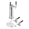 Avantco 178TOWER2KIT "D" System Beer Keg Coupler and 2-Tap Beer Tower - 3" Column