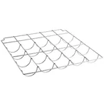 Avantco 178WSHELF49T Tilted Chrome Adjustable Wine Shelf for GDW-49 Wine Merchandisers