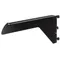 Avantco 189SBRKT28BR Black Air Curtain Right Side Shelf Bracket