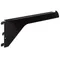 Avantco 189SBRKT36BL Black Air Curtain Left Side Shelf Bracket