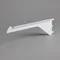 Avantco 189SBRKT36WL White Air Curtain Left Side Shelf Bracket