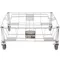 Rubbermaid® 1956191 Slim Jim Two Container Stainless Steel Dolly