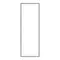 Continental 2-723 Equivalent Magnetic Door Gasket - 21 3/8" x 60 1/2"
