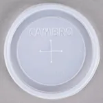 Cambro CLDHMT8 Disposable Translucent Lid for Dinex Heritage 8 oz. Mug or Insulated Tumbler - 2000/Case