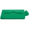 Rubbermaid® 2007884 Slim Jim Recycling Green Rectangular Hinged Flat Lid Insert