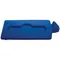 Rubbermaid® 2007888 Slim Jim Recycling Blue Rectangular Hinged Flat Lid Insert