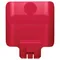 Rubbermaid® 2007905 Slim Jim Recycling Red Billboard
