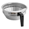 Bunn 20217.0000 Stainless Steel SplashGard Funnel for CDBC Twin, CWT Twin, and AXIOM Twin Brewers