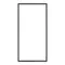 True 203542 Black Door Gasket for Select T-23, T-49, and T-19 Series - 53 3/16" x 25 1/2"