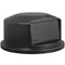 Rubbermaid® 2044152 BRUTE Black Round Dome Top for FG263200 Containers 32 Gallon