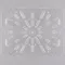 Cambro 20CWD135 Camwear 1/2 Size Clear Polycarbonate Drain Tray