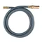 Dormont 20D-10QD Portable Outdoor Gas Connector with Quick Disconnect for Natural Gas and Liquid Propane Appliances - 3/8" x 10'