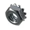 Duke 213041 Nut,10-24 Serrated Znc