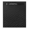 Rubbermaid® 2182679 Black Resin Large "Landfill" Decorative Panel for FG397500 and 2182678 - 4/Case