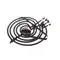 Garland / US Range 2195601 8in Surface Element 240v
