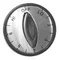 All Points 22-1012 2" Hot Dog Steamer / Warmer / Grill Knob (Off, Lo, 2-6, Hi)