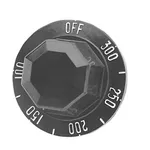 All Points 22-1038 2" Kettle / Warmer Thermostat Knob (Off, 100-300)