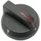All Points 22-1149 2 1/2" Broiler Burner Valve Knob with Pointer