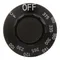 AllPoints 22-1187 2 1/4" Fryer Thermostat Dial (Off, 230-375)