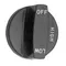 All Points 22-1232 2 1/2" Broiler Burner Valve Knob (Off, Low-High)