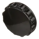 All Points 22-1294 2 1/2" Fluted Black Knob