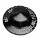 All Points 22-1305 2 1/4" Broiler / Braising Pan Thermostat Dial (Off, 100-450)