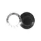 All Points 22-1594 2" Black Warmer / Steamer Thermostat Knob with Silver Insert (Off, 1-10)