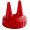 Vollrath 2200-02 Traex® Red Twin Tip™ Standard Bottle Cap