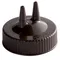 Vollrath 2300-01 Traex® Brown Twin Tip™ Wide Mouth Bottle Cap