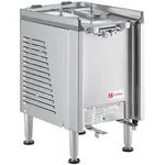 Crathco 231-00001 Simplicity Bubbler Series Mini-Twin Pre-Mix Cold Beverage Dispenser Base - Agitator Model