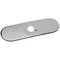 Chicago Faucets 240.628.21.1 8" Cover Plate with Locating Pin for HyTronic Series Faucets