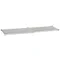 Eagle Group 24108GADJUS Adjustable Galvanized Work Table Undershelf for 24" x 108" Tables