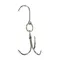 Town 248006 10" 3 Star Stainless Steel Hook for Smokehouses
