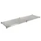 Eagle Group 2496SADJUS-18/3 Adjustable Stainless Steel Work Table Undershelf for 24" x 96" Tables
