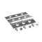 NU-VU 254-3011 Hinge Kit, Flush Mount, Left Hinge