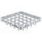 Cambro 25E1151 25 Camrack Compartment Soft Gray Full Drop Full Size Extender - 19 5/8" x 19 5/8" x 2"